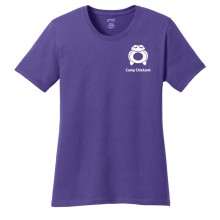 Ladies 100% Cotton Tee Shirt - Camp Chickami