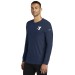 Mens Nike Dri-FIT Long Sleeve Cotton/Poly Tee - Screen Print