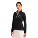 Ladies Nike Golf Dri-FIT 1/2-Zip Cover-Up - Embroidered