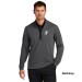 Mens Nike Textured 1/2-Zip Cover-Up - Embroidered