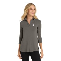 Ladies Luxe Knit Tunic - Embroidered